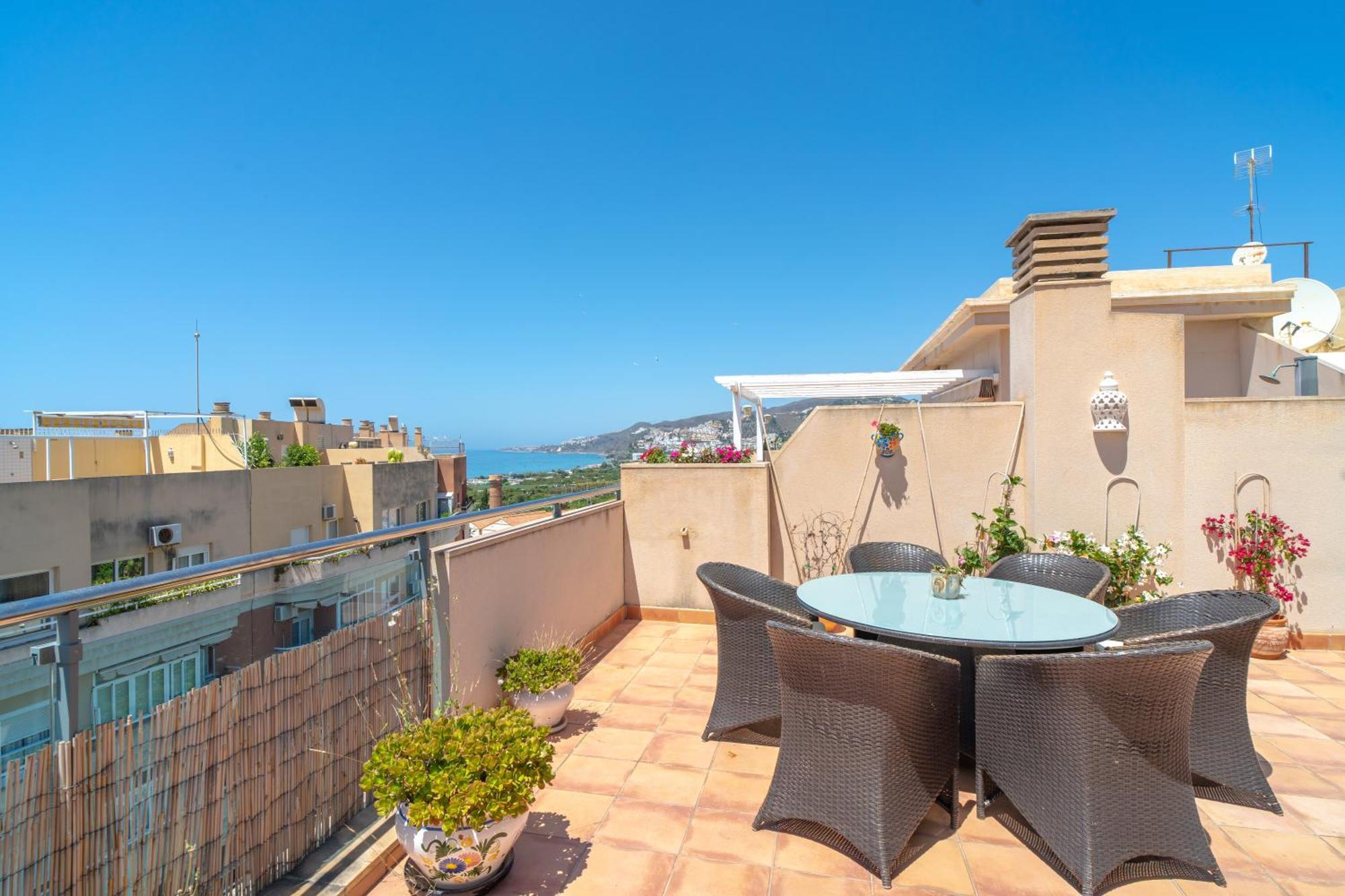 Ferienwohnung Penthouse Mirador 5B Casasol Nerja Exterior foto