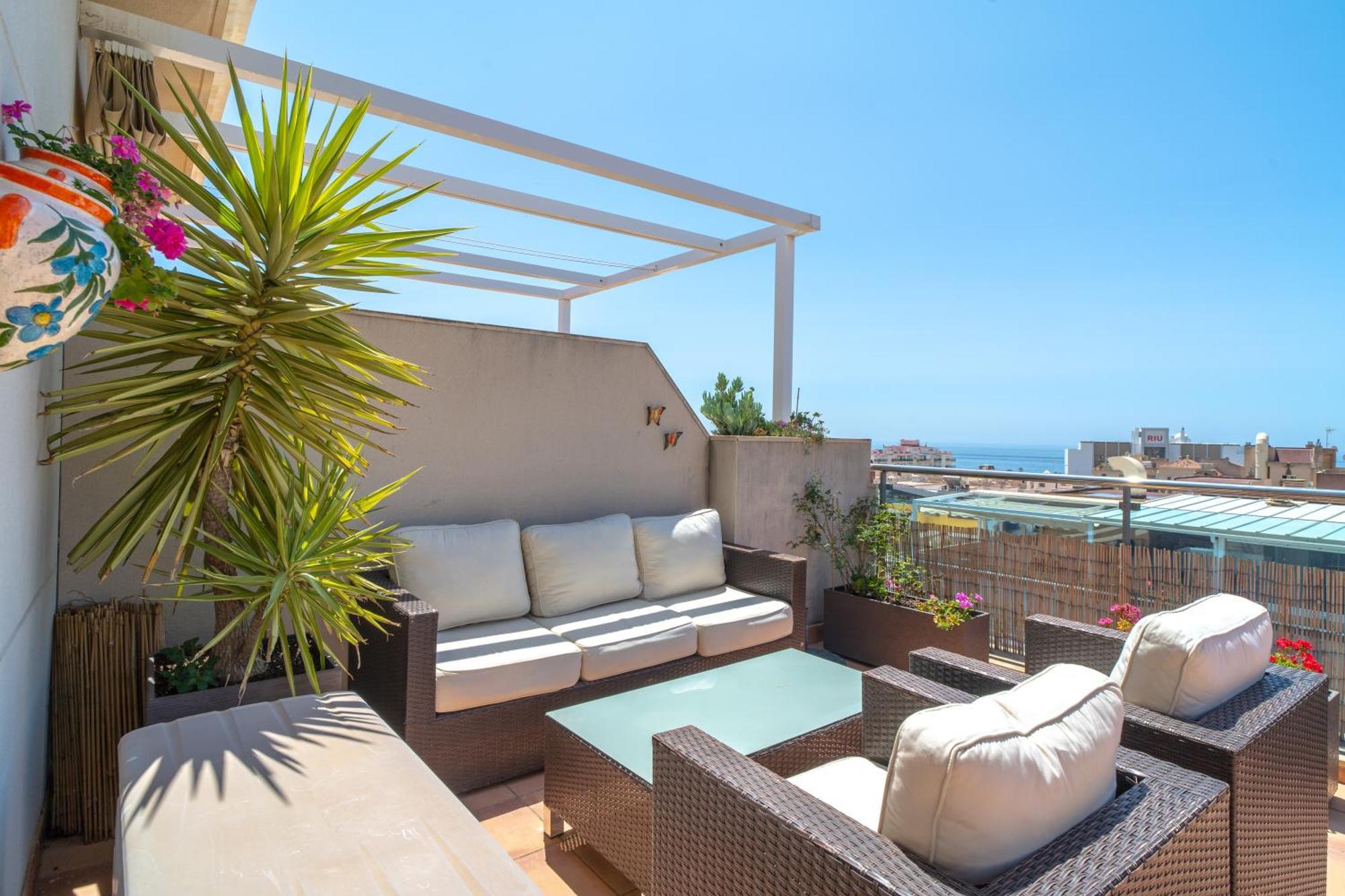 Ferienwohnung Penthouse Mirador 5B Casasol Nerja Exterior foto