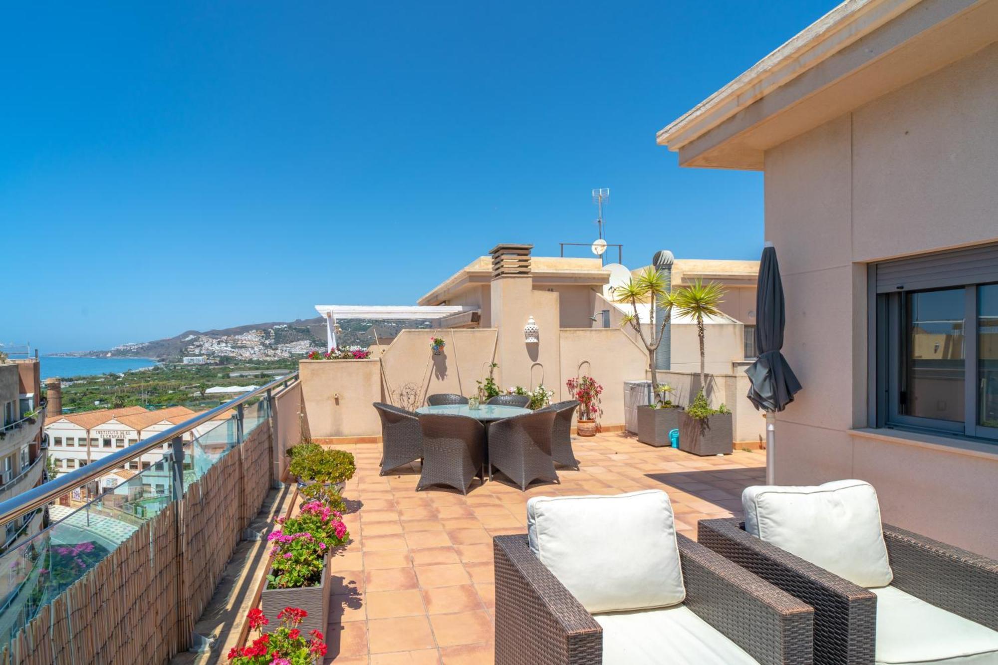 Ferienwohnung Penthouse Mirador 5B Casasol Nerja Exterior foto