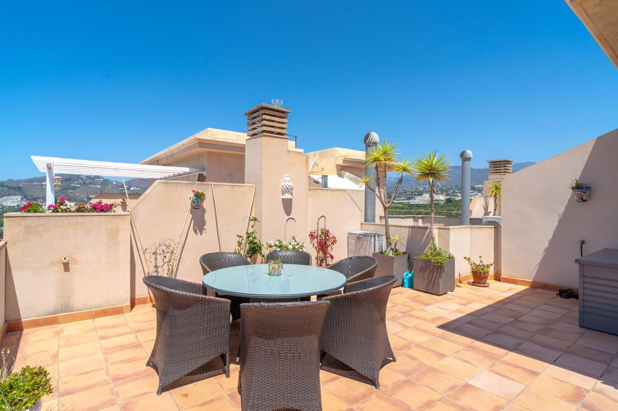 Ferienwohnung Penthouse Mirador 5B Casasol Nerja Exterior foto